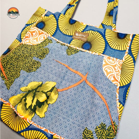 Noon Day Collection Tote Bag Multicolor Flora Double Handle Pockets Women's - Picture 4 of 8